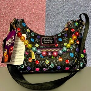 Loungefly Pixar Inside Out 2 Core Memories All-Over Print Crossbody Bag